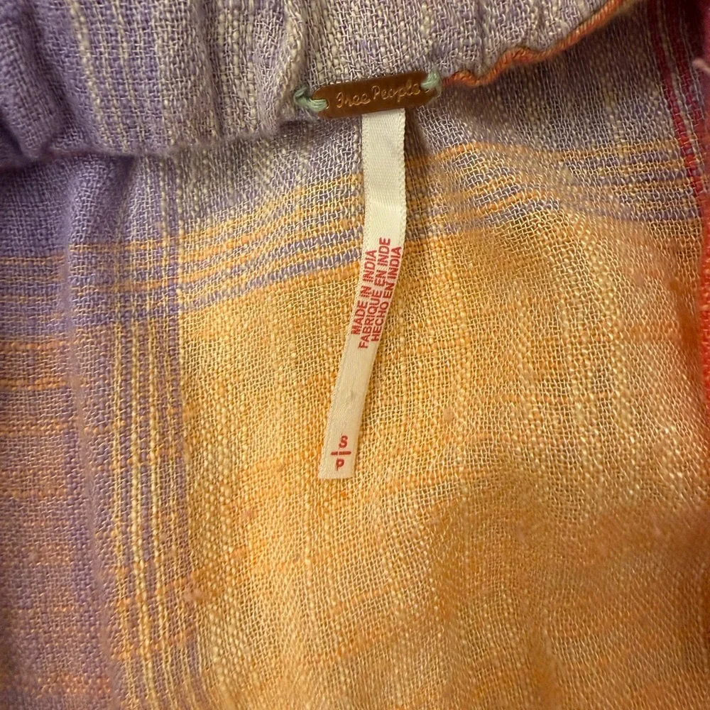 Madras That Linen Maxi Skirt size small - Picture 8 of 8